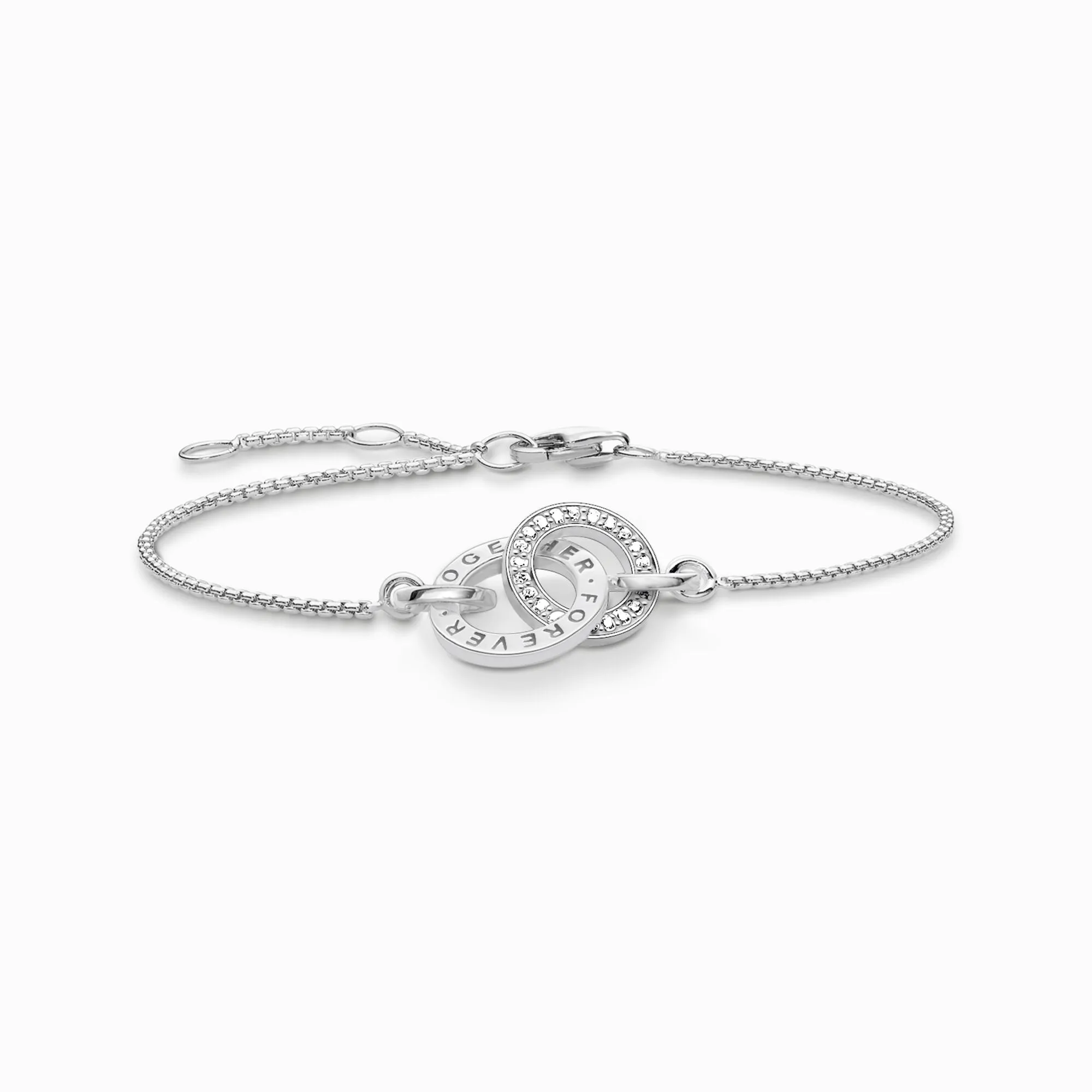 Thomas Sabo Sterling Silver Forever Together Bracelet