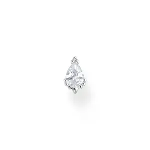 Thomas Sabo Sterling Silver Ice Crystal Single Stud Earring D