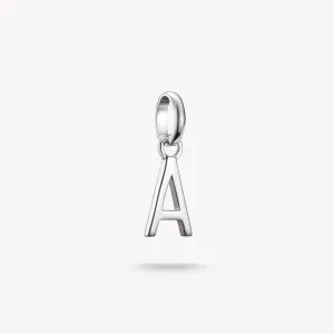 Thomas Sabo Sterling Silver Letter A Connect Charm