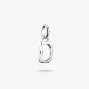 Thomas Sabo Sterling Silver Letter D Connect Charm