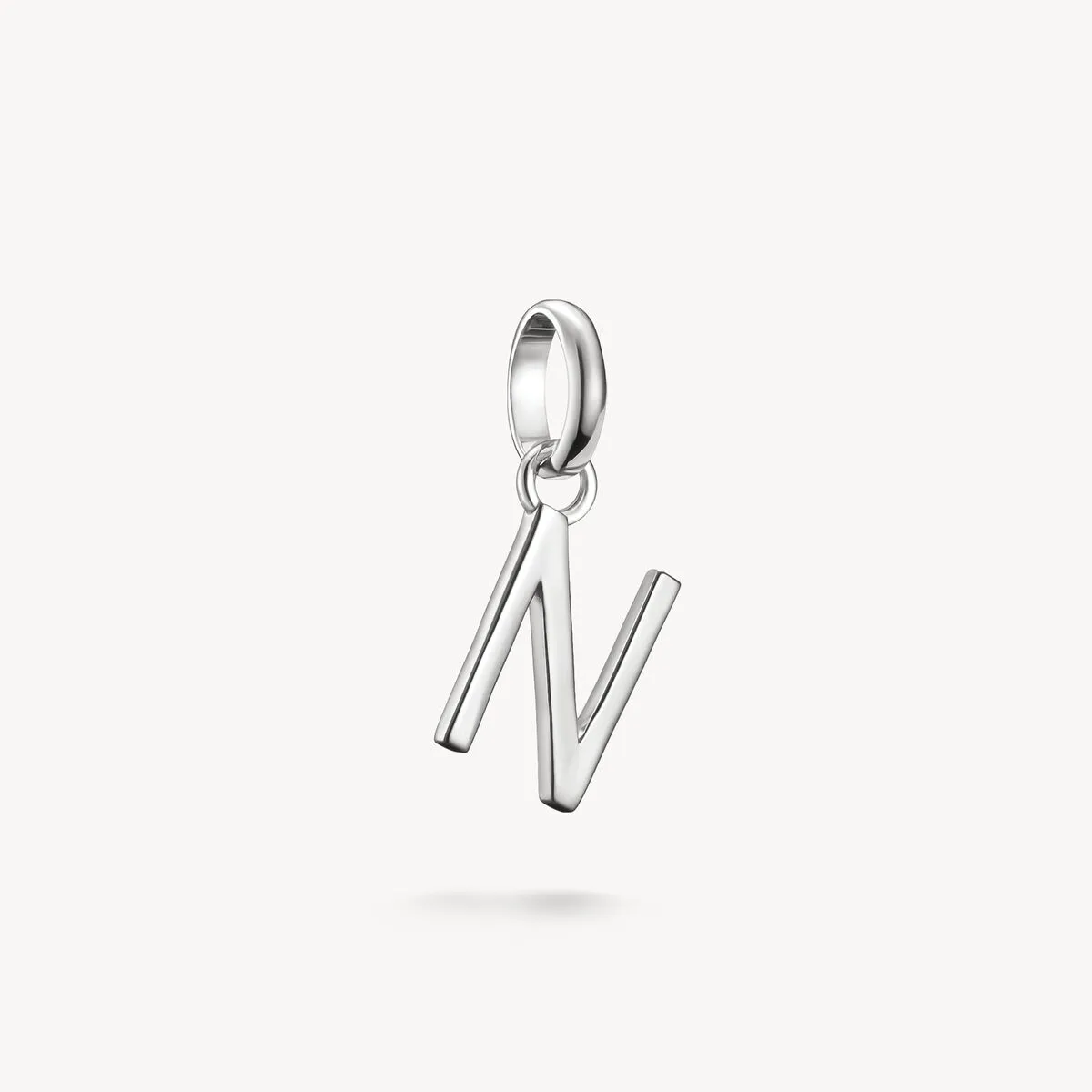 Thomas Sabo Sterling Silver Letter N Connect Charm
