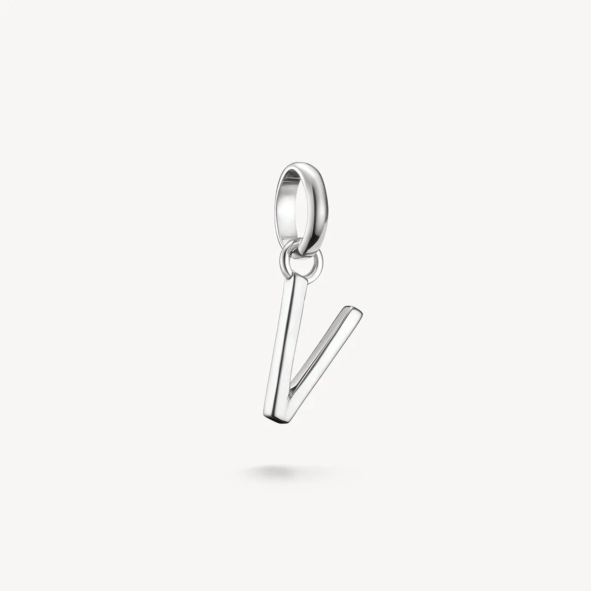 Thomas Sabo Sterling Silver Letter V Connect Charm