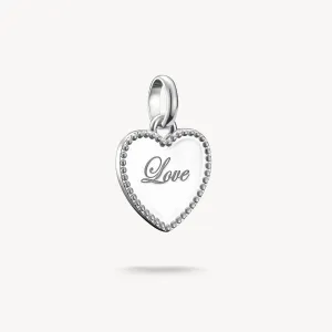 Thomas Sabo Sterling Silver Love Heart Connect Charm