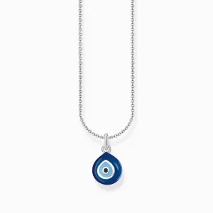 Thomas Sabo Sterling Silver Nazar's Eye Enamel Necklace