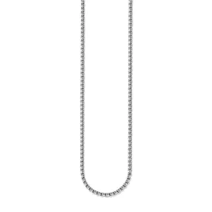 Thomas Sabo Sterling Silver Oxidised 53cm Box Chain