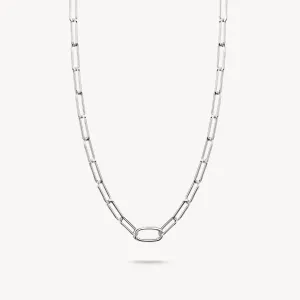 Thomas Sabo Sterling Silver Paperclip Connect Link Necklace