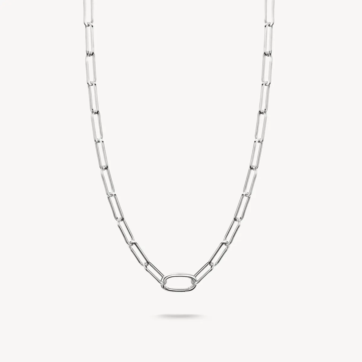 Thomas Sabo Sterling Silver Paperclip Connect Link Necklace