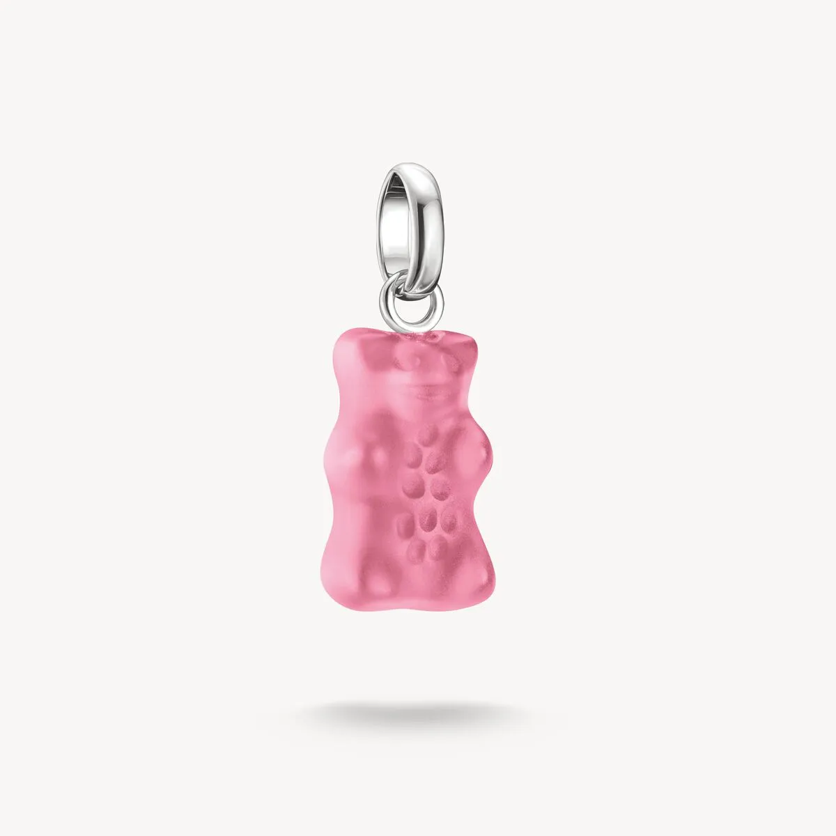 Thomas Sabo Sterling Silver Pink Haribo Bear Connect Charm