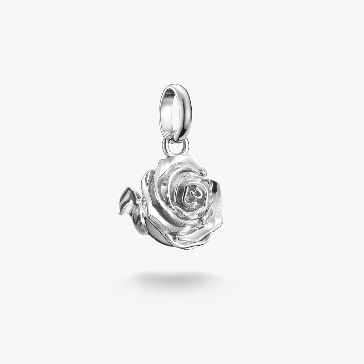 Thomas Sabo Sterling Silver Rose Blossom Connect Charm