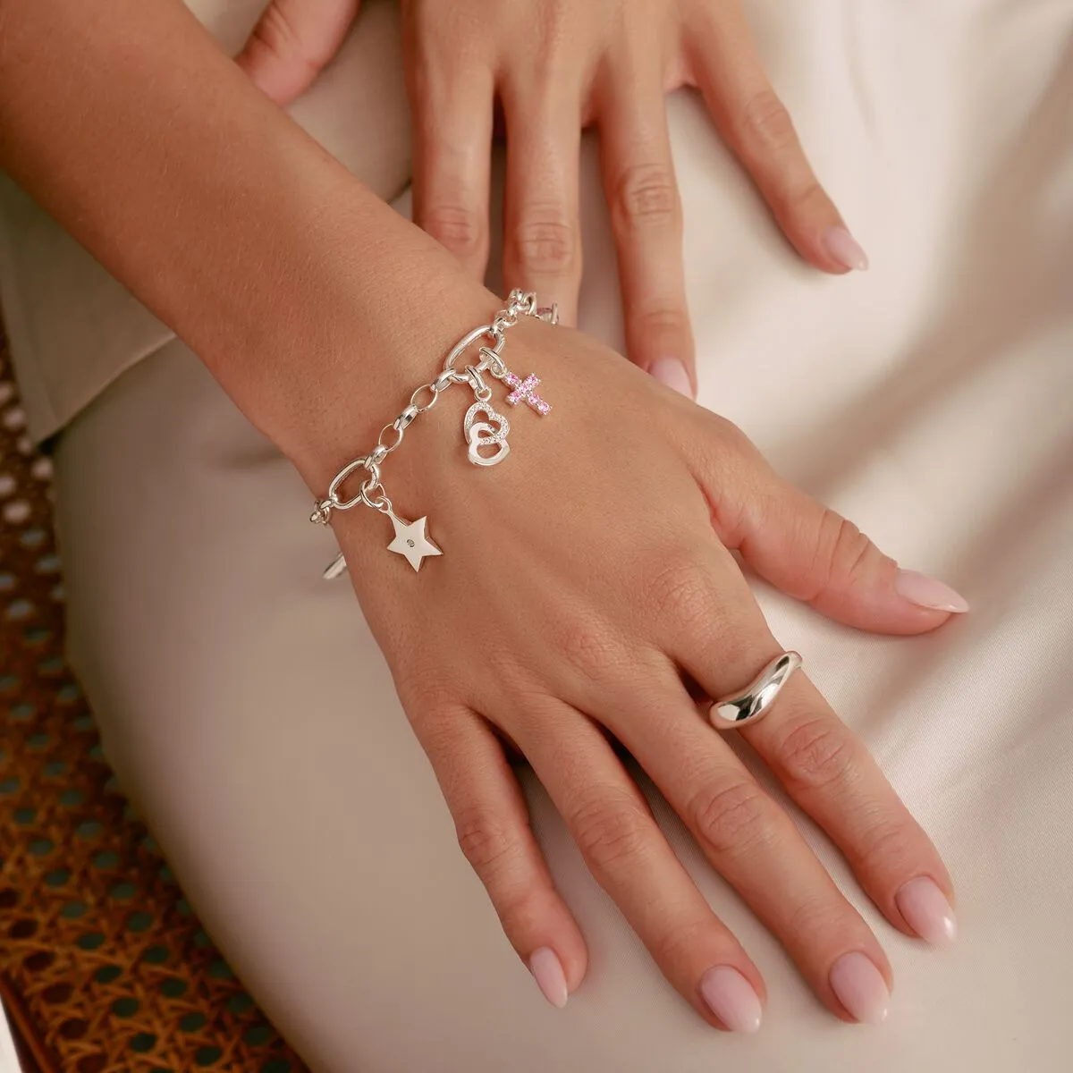Thomas Sabo Sterling Silver Star Connect Charm