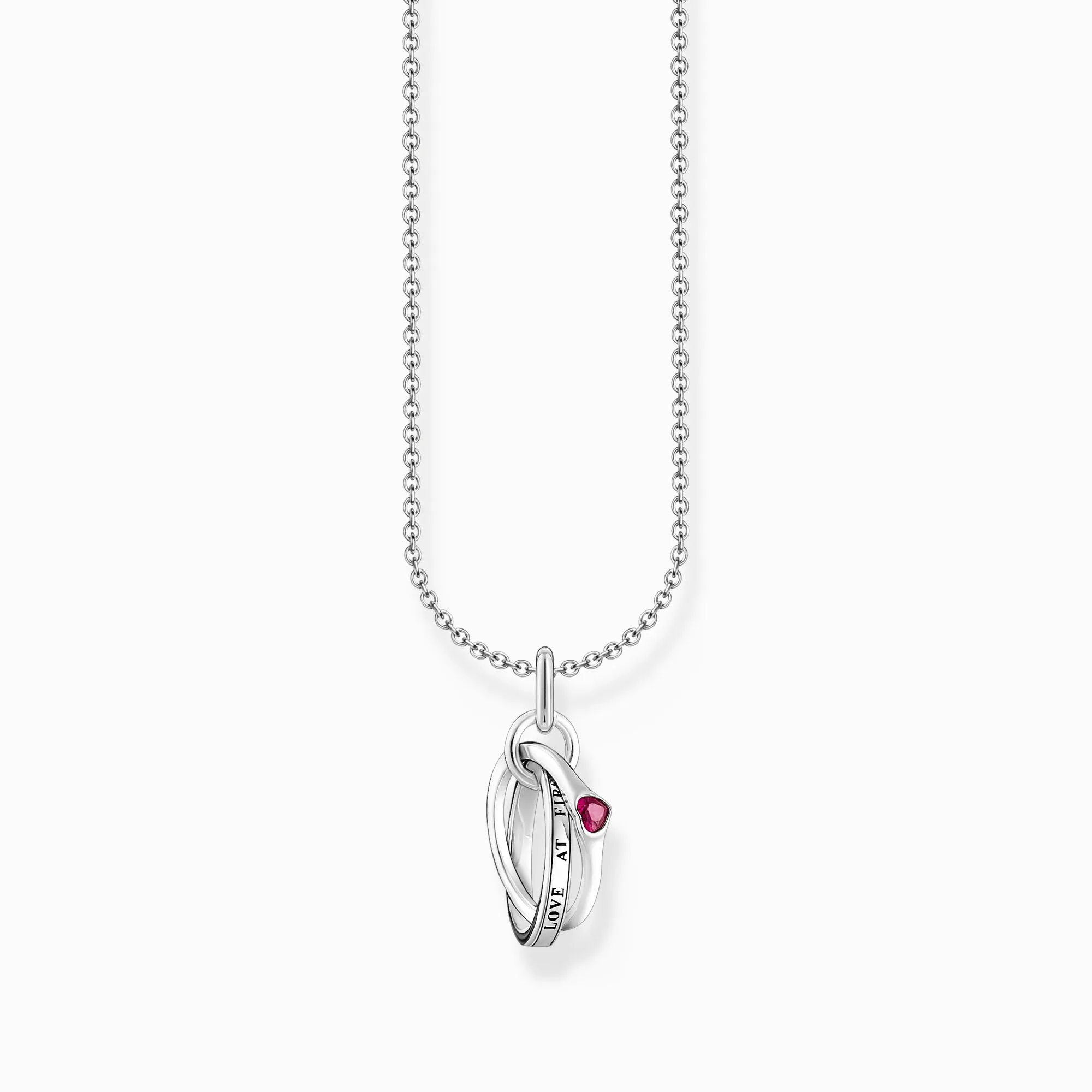 Thomas Sabo Sterling Silver Together Necklace