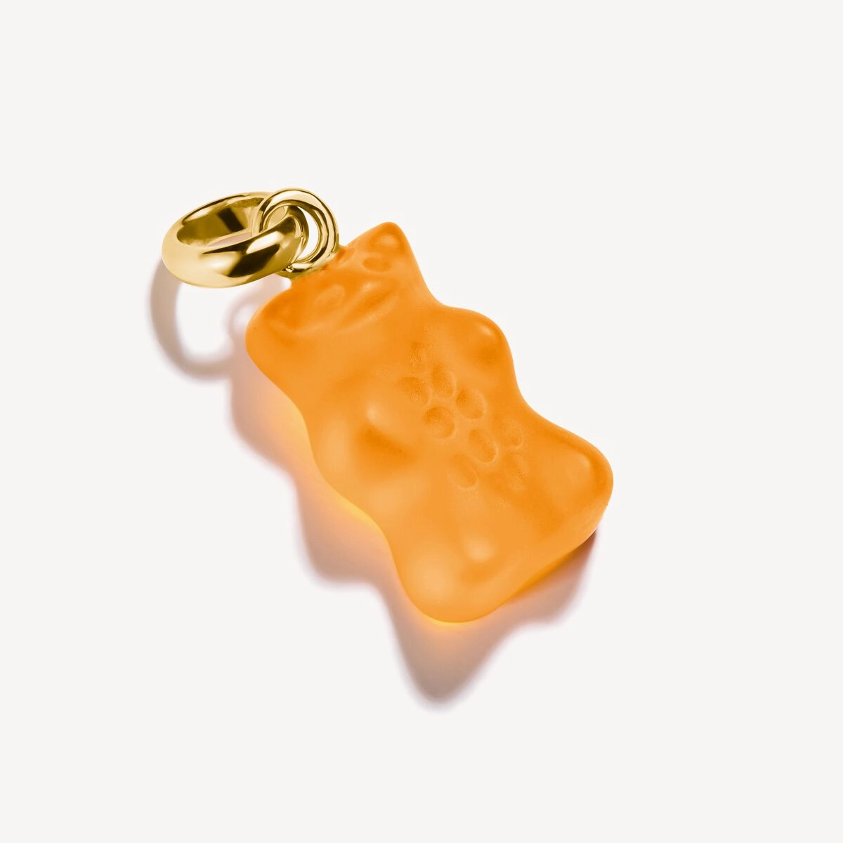 Thomas Sabo 18ct Gold Plated Orange Haribo Bear Connect Charm