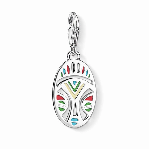 Thomas Sabo Charm Club Sterling Silver African Mask Charm D