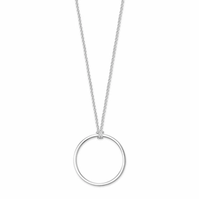 Thomas Sabo Charm Club Sterling Silver Circle Necklace D