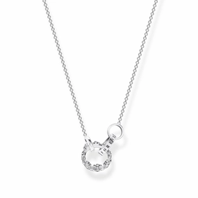 Thomas Sabo Crown Sterling Silver Forever Together Necklace