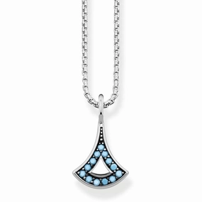 Thomas Sabo Glam and Soul Sterling Silver Asian Ornaments Necklace D