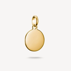 Thomas Sabo Gold Plated Coin Connect Charm