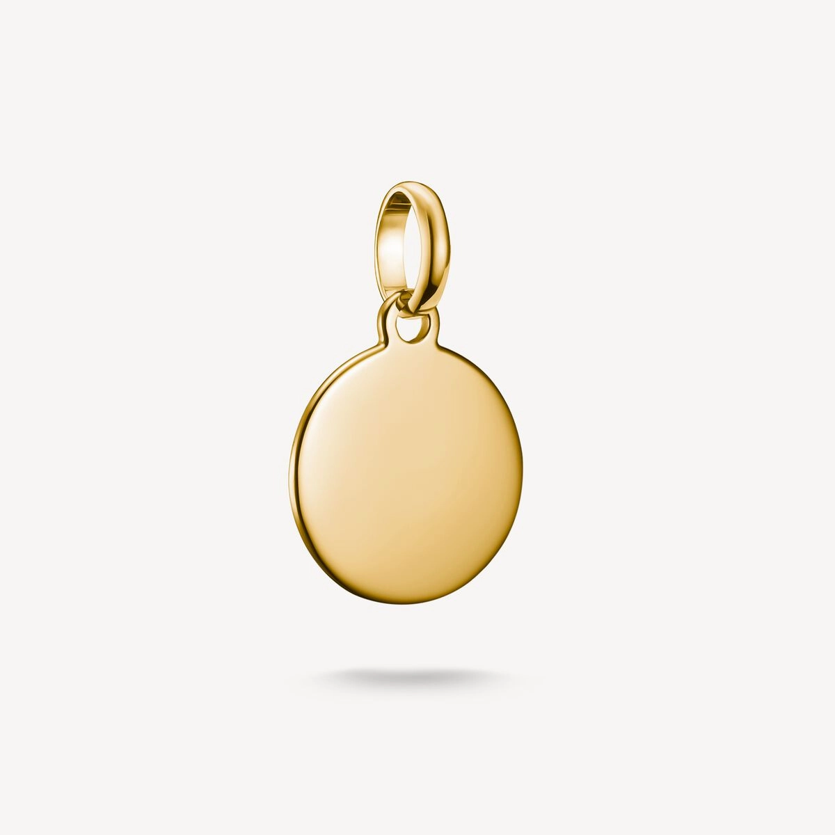 Thomas Sabo Gold Plated Coin Connect Charm