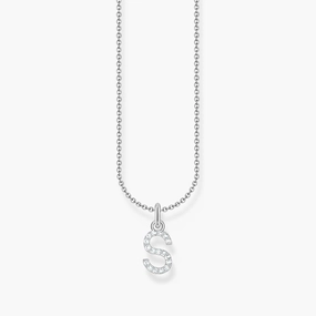 Thomas Sabo Sterling Silver Letter S Necklace