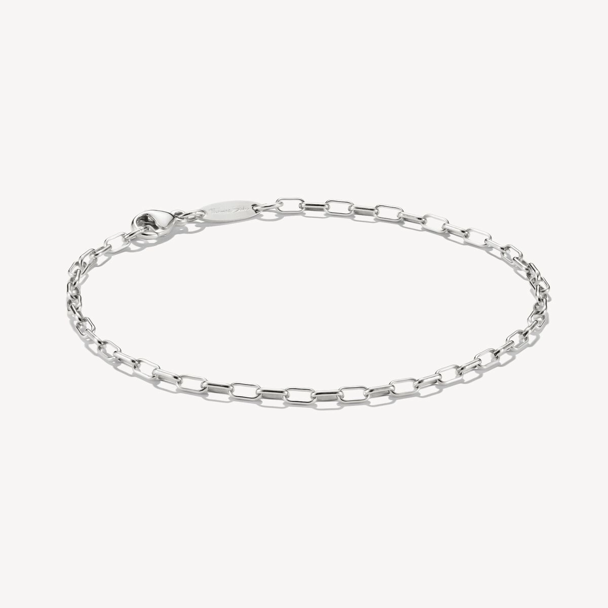 Thomas Sabo Sterling Silver Paperclip Bracelet