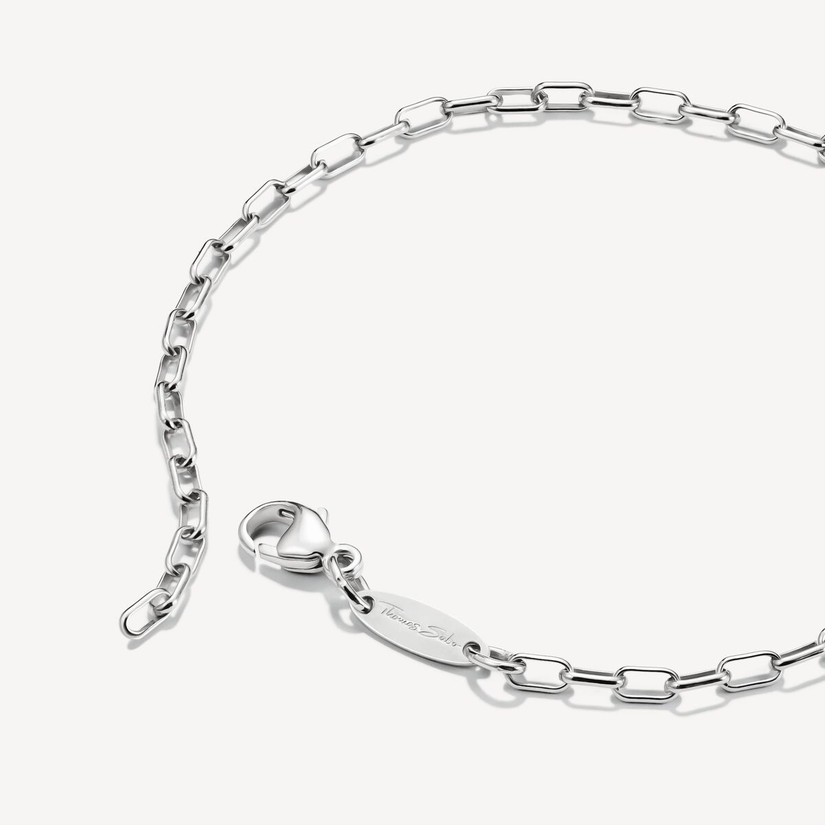 Thomas Sabo Sterling Silver Paperclip Bracelet