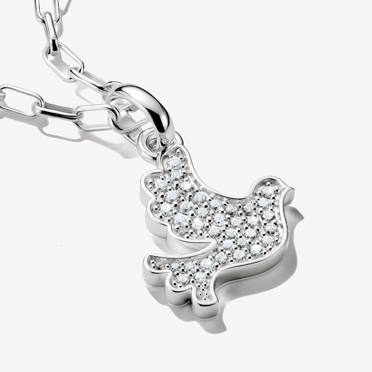 Thomas Sabo Sterling Silver Peace Dove Connect Charm