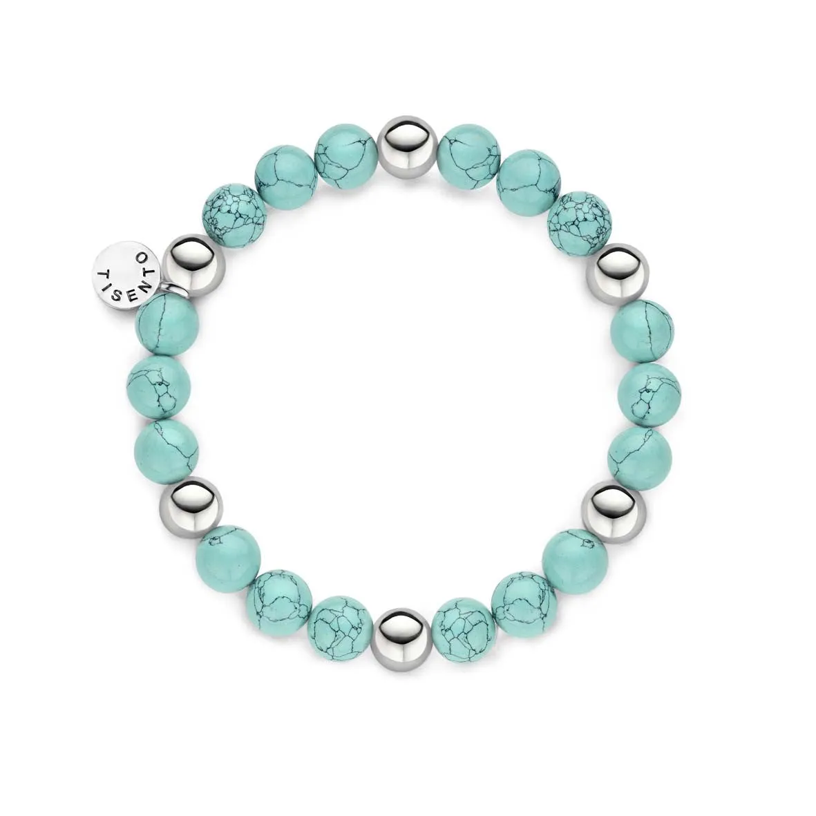 Ti Sento Bracelet Elastic Beaded