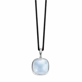 Ti Sento Necklace Light Blue