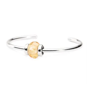 Trollbeads Bangle Yellow Prism Silver