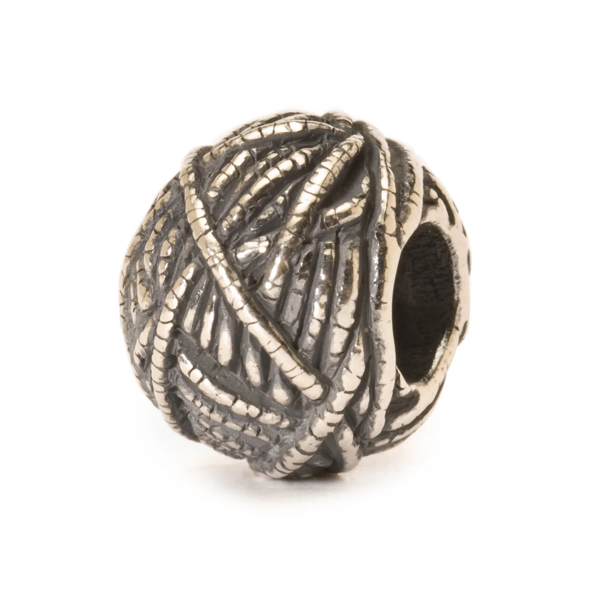 Trollbeads Bead Silver Ball Of Yarn