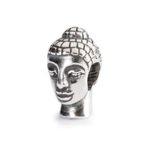 Trollbeads Bead Silver Head Of The Budda