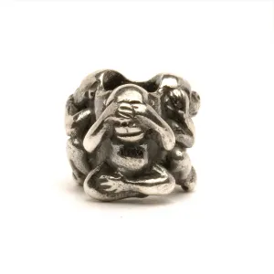 Trollbeads Bead Three Monkeys