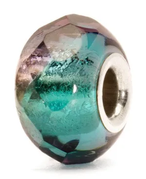 Trollbeads Bead Turquoise Prism Silver