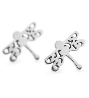 Trollbeads Earring Dragonfly Beauty Studs Silver