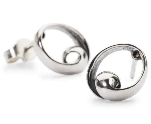 Trollbeads Earring Neverending Studs Silver