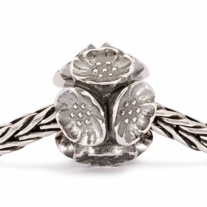 Trollbeads Bead Cherry Blossom Silver