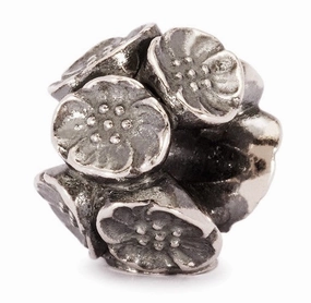 Trollbeads Bead Cherry Blossom Silver