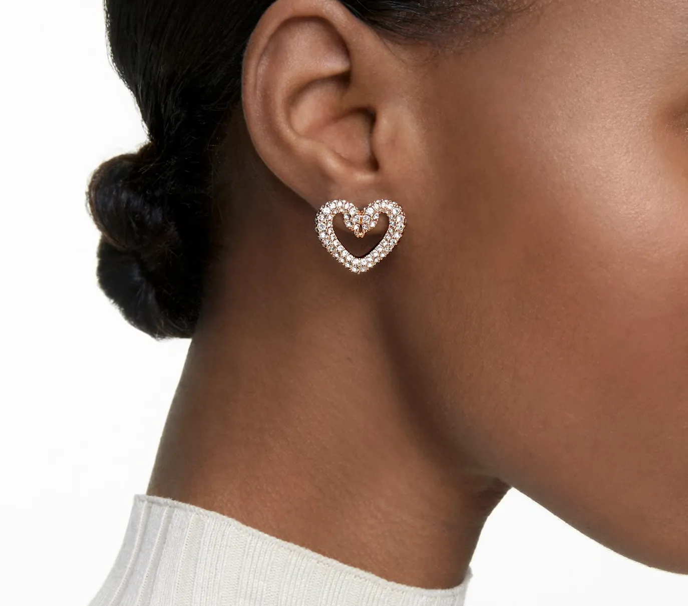 Una Rosegold Earrings