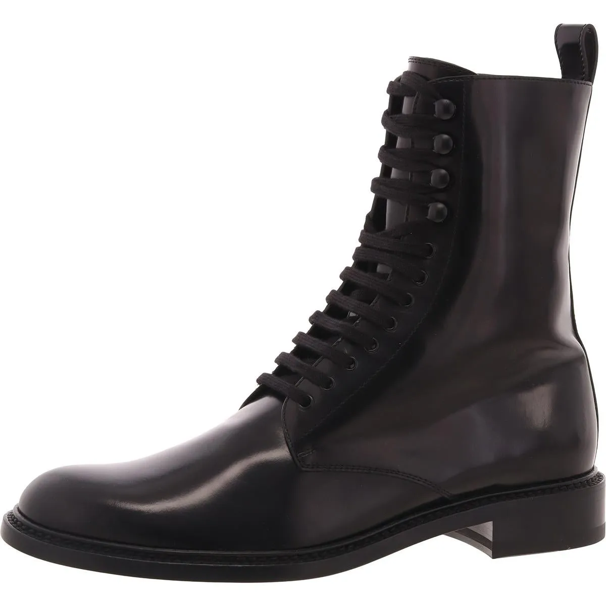 Vaughn 20 Mens Lace-Up Leather Combat & Lace-Up Boots