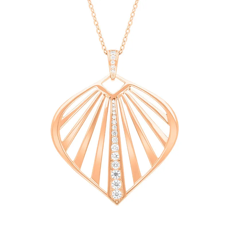 Vixi Jewellery Sunbeam Rose Gold Necklace D