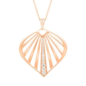Vixi Jewellery Sunbeam Rose Gold Necklace D
