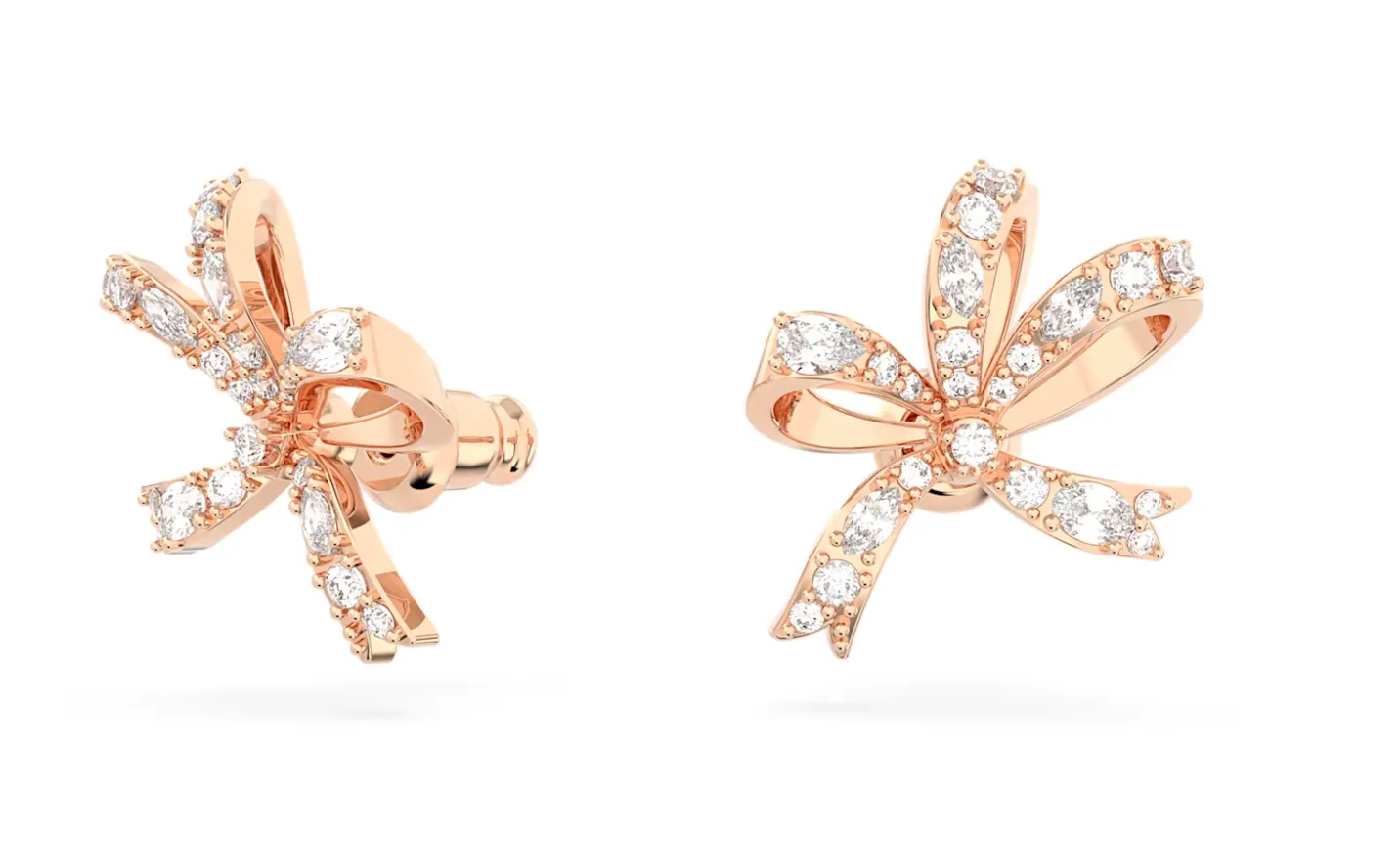 Volta Rosegold Bow Pendant