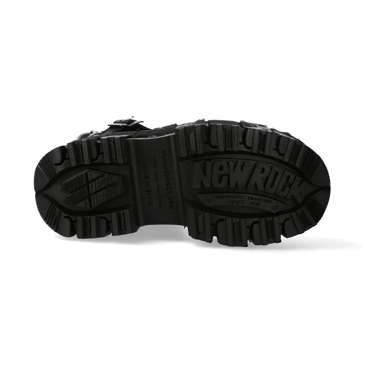 WALL373-S5 Boots Punk Leather Platform Gothic