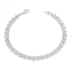 Watch Chain Silver Bracelet B5394